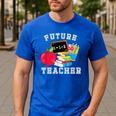 Future Teacher Costume For Adults And Kids T-Shirt Men's Casual T-Shirt Royal Blue Future Teacher Costume For Adults And Kids T-Shirt Men's Casual T-Shirt Royal Blue