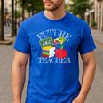 Future Teacher Costume Tee For Men Women Adults And Kids Men's Casual T-Shirt Royal Blue Future Teacher Costume Tee For Men Women Adults And Kids Men's Casual T-Shirt Royal Blue