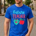 Future Teacher Education Student Men's Casual T-Shirt Royal Blue Future Teacher Education Student Men's Casual T-Shirt Royal Blue