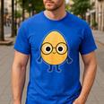 Good Egg Teacher Halloween Costume The Smart Cookie Men's Casual T-Shirt Royal Blue Good Egg Teacher Halloween Costume The Smart Cookie Men's Casual T-Shirt Royal Blue