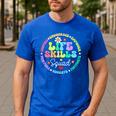 Groovy Life Skills Squad Teacher Special Ed SPED Team Crew Men's Casual T-Shirt Royal Blue Groovy Life Skills Squad Teacher Special Ed SPED Team Crew Men's Casual T-Shirt Royal Blue