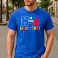 H Is For Head Start Teacher First Day Of School Tee Men's Casual T-Shirt Royal Blue H Is For Head Start Teacher First Day Of School Tee Men's Casual T-Shirt Royal Blue