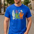 Halloween SPED Teacher Boo In ASL Boo Hands Sign Language Men's Casual T-Shirt Royal Blue Halloween SPED Teacher Boo In ASL Boo Hands Sign Language Men's Casual T-Shirt Royal Blue
