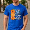 Halloween Teacher Shirt I Teach The Cutest Pumpkins In Patch Men Women Kids Men's Casual T-Shirt Royal Blue Halloween Teacher Shirt I Teach The Cutest Pumpkins In Patch Men Women Kids Men's Casual T-Shirt Royal Blue