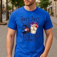 Hocus Pocus I Need Coffee To Focus Halloween Teacher Men's Casual T-Shirt Royal Blue Hocus Pocus I Need Coffee To Focus Halloween Teacher Men's Casual T-Shirt Royal Blue