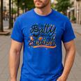 I'm Batty About My Students Watercolor Bat Teacher Halloween Men's Casual T-Shirt Royal Blue I'm Batty About My Students Watercolor Bat Teacher Halloween Men's Casual T-Shirt Royal Blue