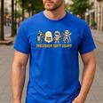 Inclusion Isn't Scary Halloween Sped Teacher Women Men Men's Casual T-Shirt Royal Blue