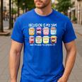 Inclusion Is My Jam And I'm Here To Spread It Sped Teacher Men's Casual T-Shirt Royal Blue Inclusion Is My Jam And I'm Here To Spread It Sped Teacher Men's Casual T-Shirt Royal Blue