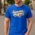 Inclusion Matters Retro Special Education Teacher Women Men's Casual T-Shirt Royal Blue