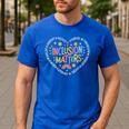 Inclusion Matters Special Education Teacher Autism Awareness Men's Casual T-Shirt Royal Blue Inclusion Matters Special Education Teacher Autism Awareness Men's Casual T-Shirt Royal Blue