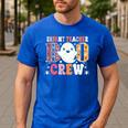 Infant Teacher Boo Crew Halloween Costume Men's Casual T-Shirt Royal Blue Infant Teacher Boo Crew Halloween Costume Men's Casual T-Shirt Royal Blue