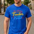 The Influence Of Great Teacher Can Never Be Erased School For Men Women Men's Casual T-Shirt Royal Blue