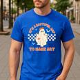 It's A Bootiful Day To Make Art Halloween Art Teacher Men's Casual T-Shirt Royal Blue It's A Bootiful Day To Make Art Halloween Art Teacher Men's Casual T-Shirt Royal Blue