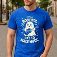 It's A Bootiful Day To Make Music Halloween Music Teacher Men's Casual T-Shirt Royal Blue It's A Bootiful Day To Make Music Halloween Music Teacher Men's Casual T-Shirt Royal Blue