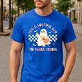It's A Bootiful Day To Make Music Teacher Musician Halloween For Men Women Kids Men's Casual T-Shirt Royal Blue It's A Bootiful Day To Make Music Teacher Musician Halloween For Men Women Kids Men's Casual T-Shirt Royal Blue