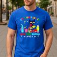 It's A Good-Day To Teach Tiny Humans Pre-K Cat Teacher Lover Men's Casual T-Shirt Royal Blue It's A Good-Day To Teach Tiny Humans Pre-K Cat Teacher Lover Men's Casual T-Shirt Royal Blue