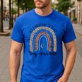 Its A Good Day To Teach Tiny Musicians Music Teacher Rainbow Men's Casual T-Shirt Royal Blue Its A Good Day To Teach Tiny Musicians Music Teacher Rainbow Men's Casual T-Shirt Royal Blue