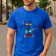Its All Good In TK Cat Transitional Kindergarten Teacher Kid Men's Casual T-Shirt Royal Blue Its All Good In TK Cat Transitional Kindergarten Teacher Kid Men's Casual T-Shirt Royal Blue