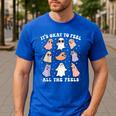 It’s Okay To Feel All The Feels Special Ed Teacher Halloween Men's Casual T-Shirt Royal Blue It’s Okay To Feel All The Feels Special Ed Teacher Halloween Men's Casual T-Shirt Royal Blue