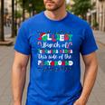 Jolliest Bunch Of Teachers Aides This Side Of The Playground Men's Casual T-Shirt Royal Blue Jolliest Bunch Of Teachers Aides This Side Of The Playground Men's Casual T-Shirt Royal Blue