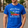 Jolliest Bunch Of Teachers This Side Of The Hallway Men's Casual T-Shirt Royal Blue Jolliest Bunch Of Teachers This Side Of The Hallway Men's Casual T-Shirt Royal Blue