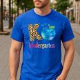 K Is For Kindergarten Teacher Tie Dye Back To School Kinder For Men Women Girls Kids Men's Casual T-Shirt Royal Blue
