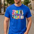 Kids Back To School Teachers Special Education Dream Team Men's Casual T-Shirt Royal Blue Kids Back To School Teachers Special Education Dream Team Men's Casual T-Shirt Royal Blue