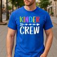Kinder Crew Shirt Kindergarten Boy Girl Student Teacher Men's Casual T-Shirt Royal Blue