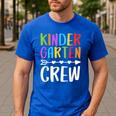 Kindergarten Crew Shirt Kinder Crew Teacher Boy Girl Men's Casual T-Shirt Royal Blue