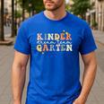 Kindergarten Dream Team Teacher Back To School Men's Casual T-Shirt Royal Blue Kindergarten Dream Team Teacher Back To School Men's Casual T-Shirt Royal Blue