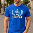 La Profe Mas Chingona Spanish Female Teacher Men's Casual T-Shirt Royal Blue La Profe Mas Chingona Spanish Female Teacher Men's Casual T-Shirt Royal Blue