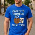 Latina Teacher Bilingual Educator Spanish Heritage Empower Men's Casual T-Shirt Royal Blue Latina Teacher Bilingual Educator Spanish Heritage Empower Men's Casual T-Shirt Royal Blue