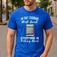 Legendary Math Coach Mathematics Calculator Math Teacher Men's Casual T-Shirt Royal Blue Legendary Math Coach Mathematics Calculator Math Teacher Men's Casual T-Shirt Royal Blue