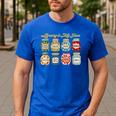 Library Is My Jam Librarian Appreciation Reading Teacher Men's Casual T-Shirt Royal Blue Library Is My Jam Librarian Appreciation Reading Teacher Men's Casual T-Shirt Royal Blue