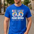 Most Likely To Read Books All Summer Teacher Student Men's Casual T-Shirt Royal Blue Most Likely To Read Books All Summer Teacher Student Men's Casual T-Shirt Royal Blue
