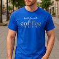 Literacy Science Of Reading Phonics Teacher Linguist Coffee Men's Casual T-Shirt Royal Blue Literacy Science Of Reading Phonics Teacher Linguist Coffee Men's Casual T-Shirt Royal Blue