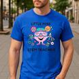 Little Miss Stem Teacher Men's Casual T-Shirt Royal Blue Little Miss Stem Teacher Men's Casual T-Shirt Royal Blue
