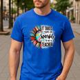It Take Lots Of Sparkle To Be A Teacher With Sunflower Men's Casual T-Shirt Royal Blue It Take Lots Of Sparkle To Be A Teacher With Sunflower Men's Casual T-Shirt Royal Blue