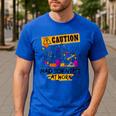 Mad Scientist Halloween Costume Science Teacher Men's Casual T-Shirt Royal Blue Mad Scientist Halloween Costume Science Teacher Men's Casual T-Shirt Royal Blue