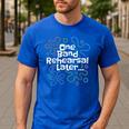 Marching Band Director Music Teacher Men's Casual T-Shirt Royal Blue Marching Band Director Music Teacher Men's Casual T-Shirt Royal Blue