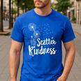 Matching Unity Day Orange Teacher Kindness Be Kind 2024 Men's Casual T-Shirt Royal Blue Matching Unity Day Orange Teacher Kindness Be Kind 2024 Men's Casual T-Shirt Royal Blue