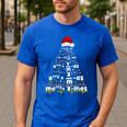 Math Equation Merry Xmas Season Teacher Christmas Tree Men's Casual T-Shirt Royal Blue Math Equation Merry Xmas Season Teacher Christmas Tree Men's Casual T-Shirt Royal Blue