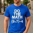 Do The Math Equation Thanksgiving Teacher 67 Six Seven 6 7 Men's Casual T-Shirt Royal Blue Do The Math Equation Thanksgiving Teacher 67 Six Seven 6 7 Men's Casual T-Shirt Royal Blue