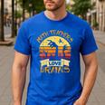 Math Teacher Shirt Math Teachers Love Brains Halloween Math For Men Women Men's Casual T-Shirt Royal Blue