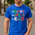 Be Merry Be Jolly Be Kind Merry Christmas Teacher Xmas Pjs Men's Casual T-Shirt Royal Blue Be Merry Be Jolly Be Kind Merry Christmas Teacher Xmas Pjs Men's Casual T-Shirt Royal Blue