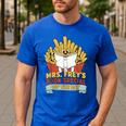 Mrs Frey Book Special Reading Elementary Teacher Men's Casual T-Shirt Royal Blue