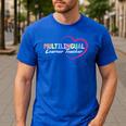 Multilingual Learner Teacher Heart Men's Casual T-Shirt Royal Blue Multilingual Learner Teacher Heart Men's Casual T-Shirt Royal Blue