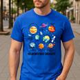 Neurodiverse Universe Space Planet Special Education Teacher Men's Casual T-Shirt Royal Blue Neurodiverse Universe Space Planet Special Education Teacher Men's Casual T-Shirt Royal Blue