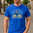 A New Chapter Begins Retired 2026 Teacher Retirement Men's Casual T-Shirt Royal Blue A New Chapter Begins Retired 2026 Teacher Retirement Men's Casual T-Shirt Royal Blue