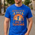 Nothing Scare Me I'm a Pre-k Teacher Matching Halloween For Men Women Men's Casual T-Shirt Royal Blue